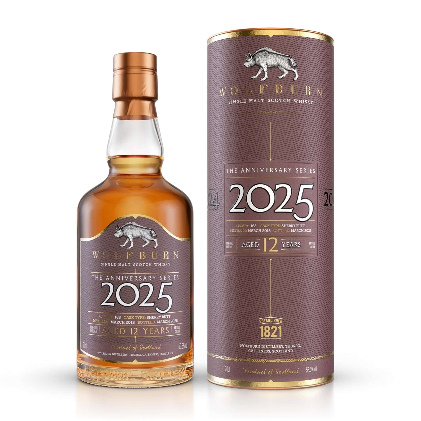 2025 Anniversary Series bottle and tube on white background