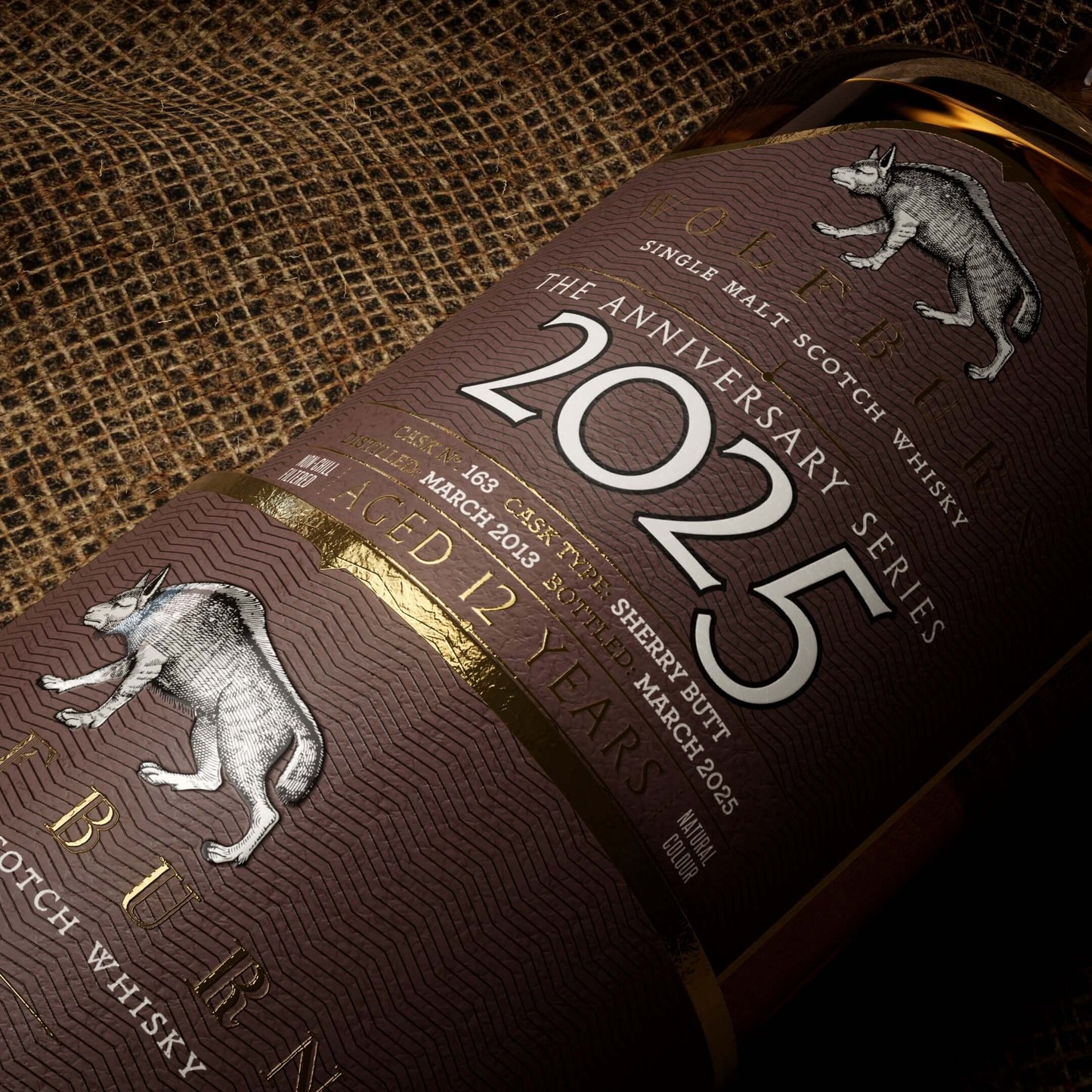 2025 Anniversary Series being opened from tube