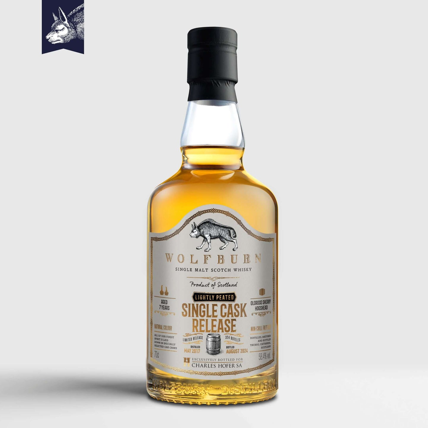 Whisky Charles Hofer SA – 58.4% vol. 70cl