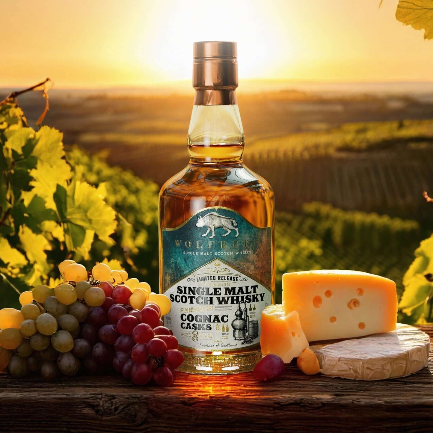 Wolfburn Cognac Cask Finished in French vineyard region