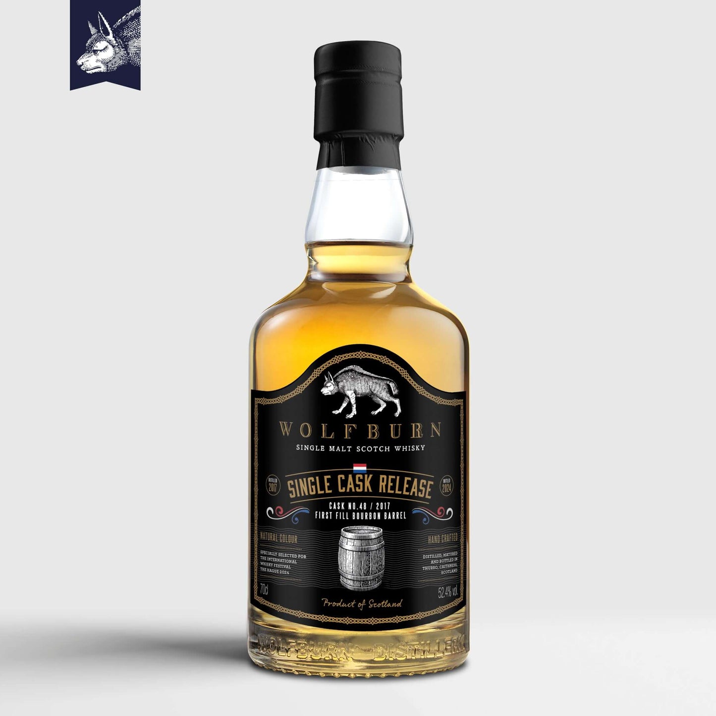 Dutch International Whisky Festival – 52.4% vol. 70cl