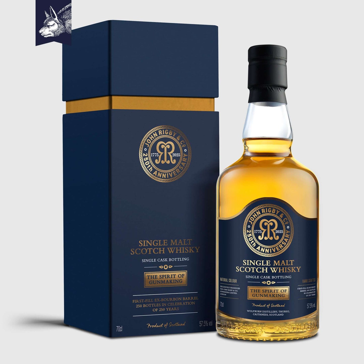 Rigby Guns 2025 – 57.5% vol. 70cl