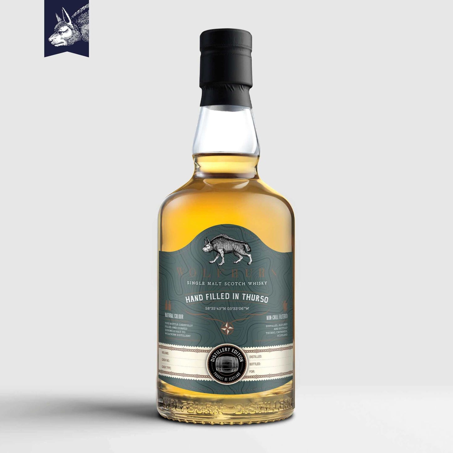 Hand filled in Thurso - 59.3% vol. 70cl