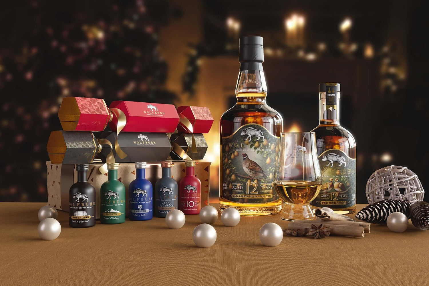A selection of Christmas Whisky Gift ideas