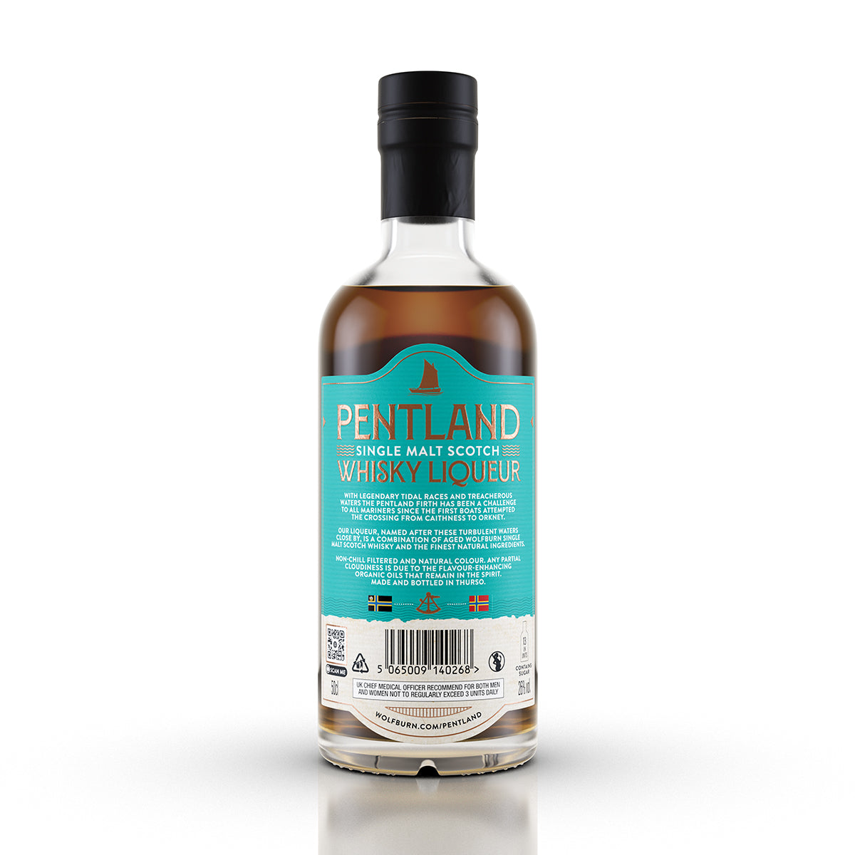 Pentland Single Malt Scotch Whisky Liqueur – 26% vol. 50cl