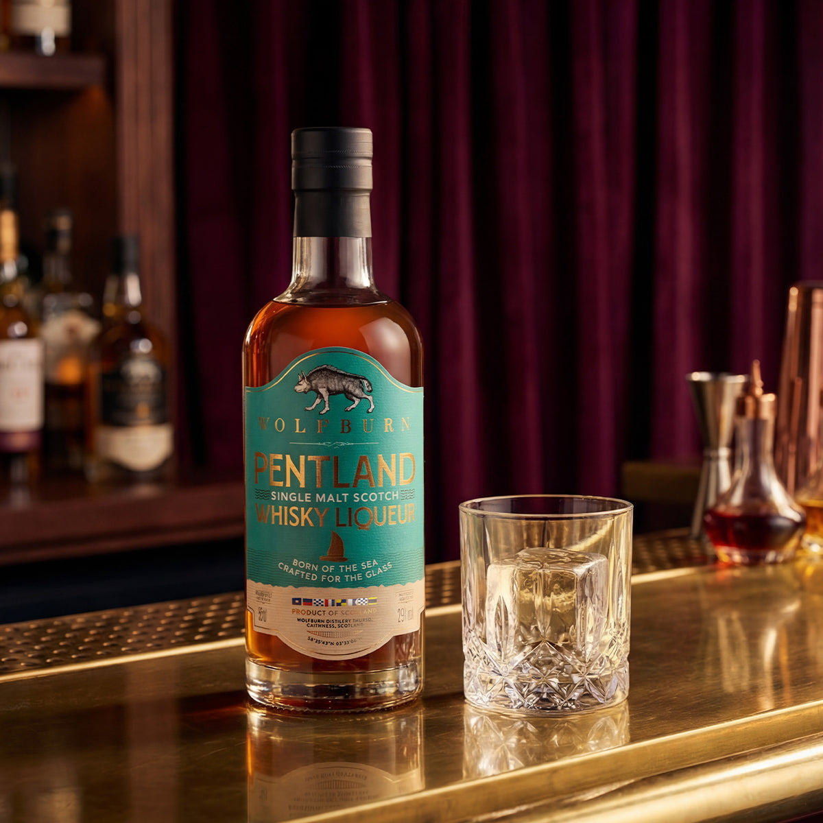 Pentland Single Malt Scotch Whisky Liqueur – 26% vol. 50cl