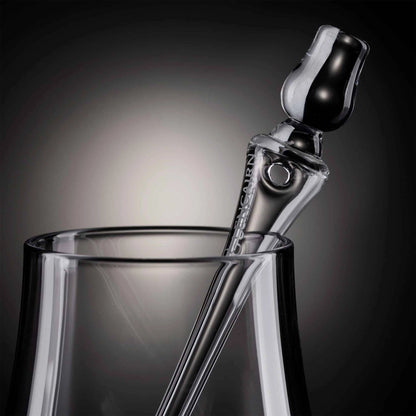 Glencairn Pipette Whisky Water Dropper resting inside The Glencairn Glass