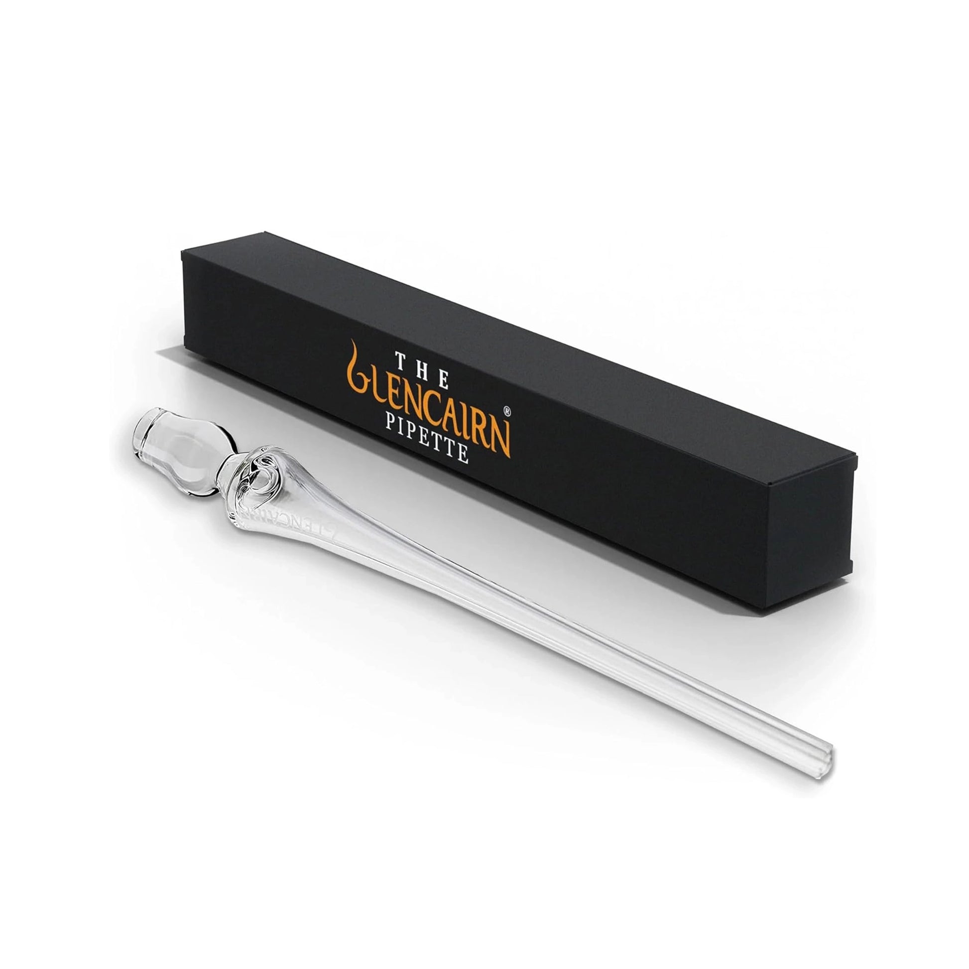 Glencairn Pipette Whisky Water Dropper with black gift box packaging