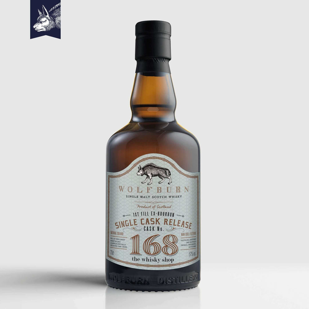 Wolfburn Distillery The Whisky Shop Cask No. 168 – 57% vol. 70cl £79.99