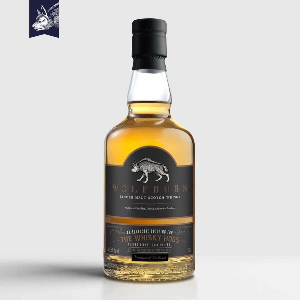 Wolfburn Distillery Whisky Hogs – 58% vol. 70cl £79.99