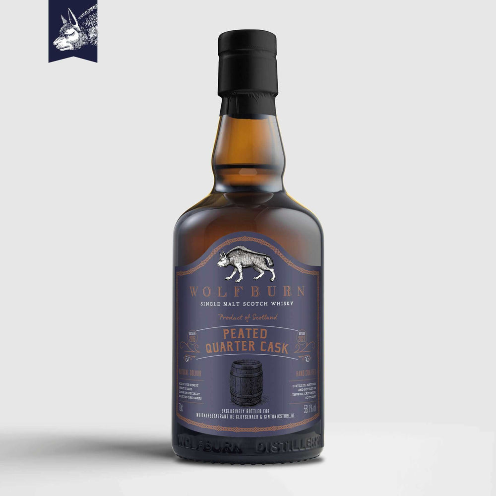 Wolfburn Distillery Whiskyrestaurant De Cluysenaer & Gintonicstore – 58.1% vol. 70cl £79.99