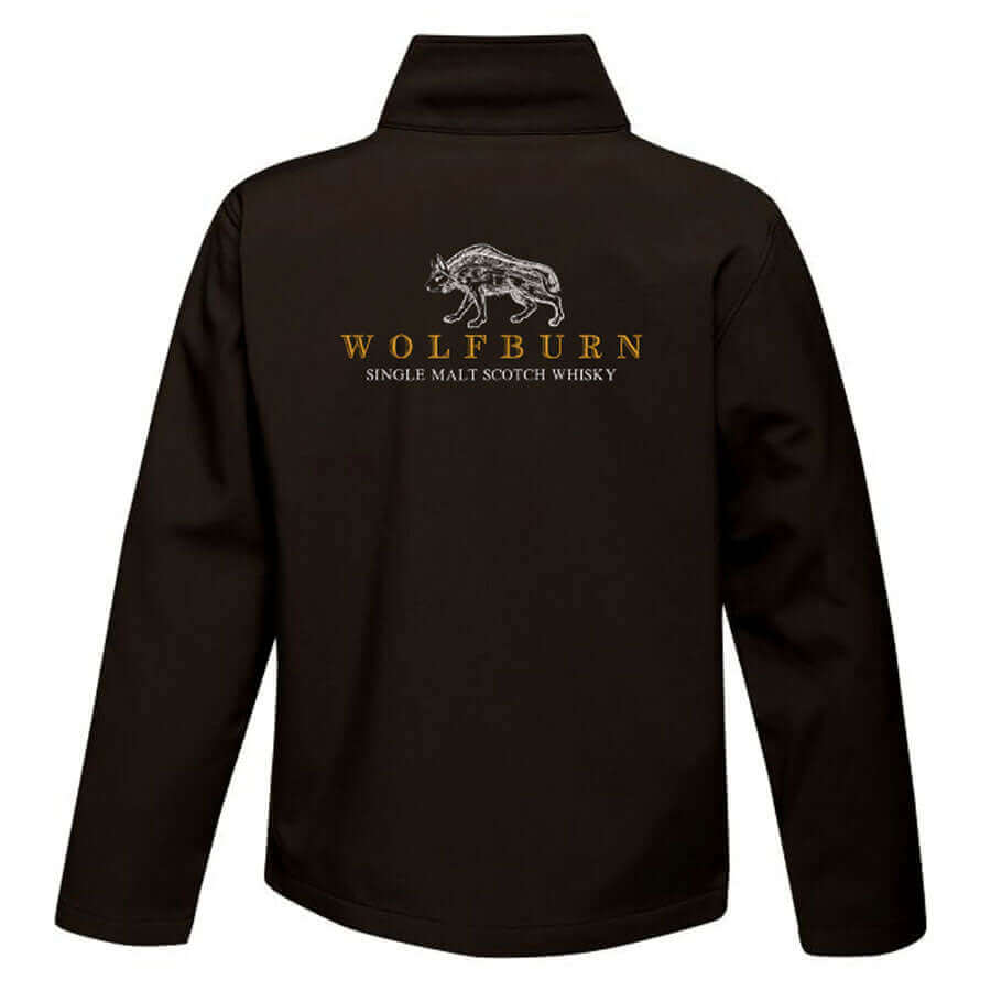 Wolfburn Soft shell jacket Softshell jacket. Embroidered 'Wolfburn' logo on the left breast and on the back.